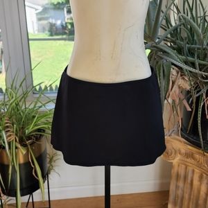Coco Reef Black Swim Skort Bottom Size Medium